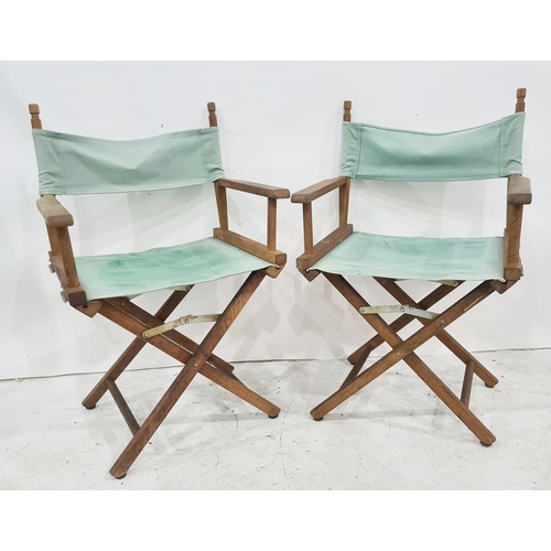 1062 - Two folding directors chairs (2)