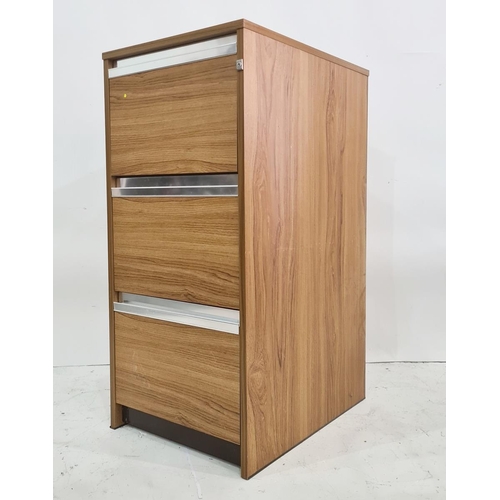 1108 - Three-drawer filing cabinet