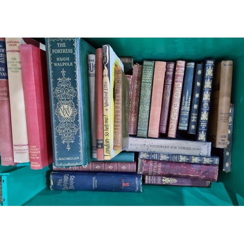 447 - Various leather-bound books published by Hodder & Stoughton, to include J M Barrie and other volumes