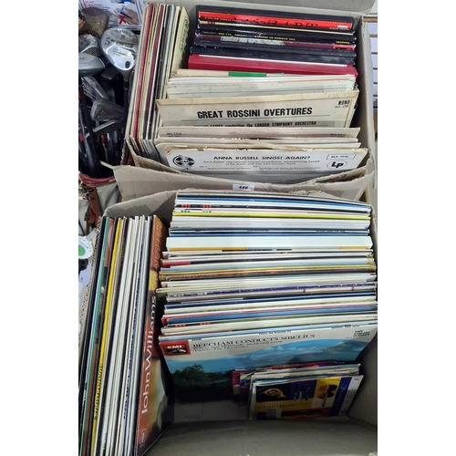 448 - Collection of long playing records (2 boxes)