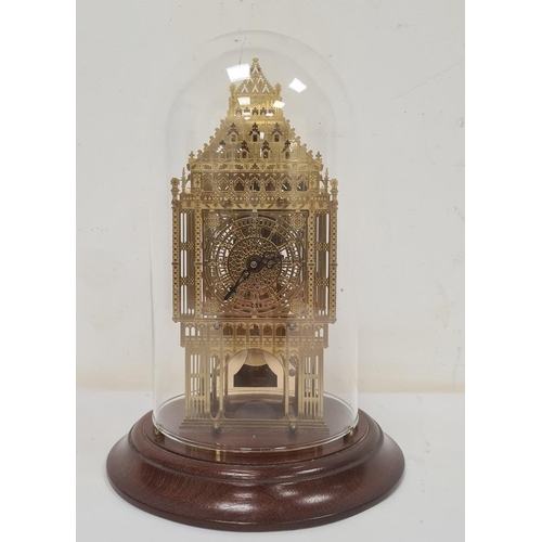 1004 - Domed clock with chiming movement, the whole in the form of The Elizabeth Tower