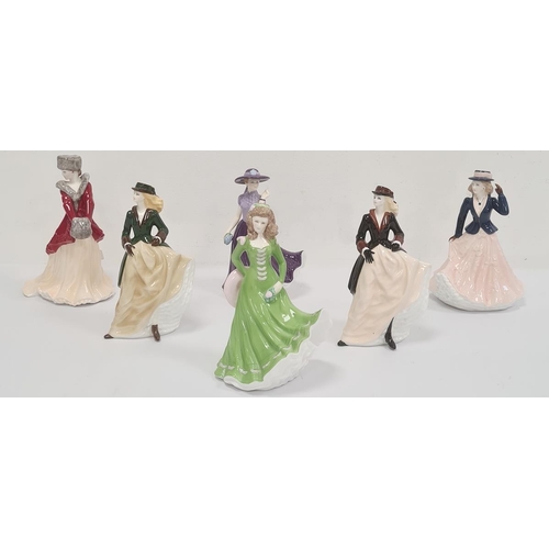 13 - Royal Worcester figures Lara 'Christmas Morning' limited edition of 2000, 'Zara' limited edition of ... 