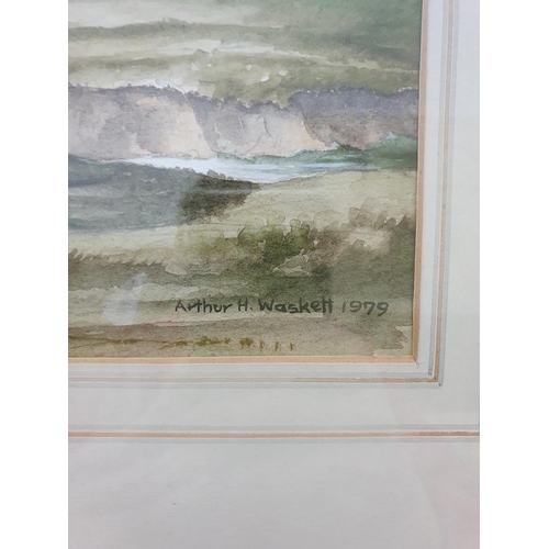 300 - Arthur H Waskett 
 Watercolour drawing 
 