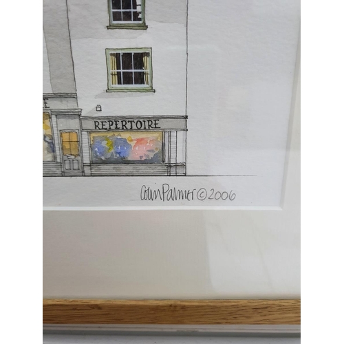 301 - Colin Palmer (20th Century)
 Watercolour
 High Street, Marlborough and High Street, Marlborough (2) ... 