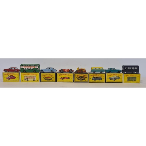 508 - Collection of Matchbox series diecast models to include No.189 caterpillar bulldozer, no.33 Ford Zep... 