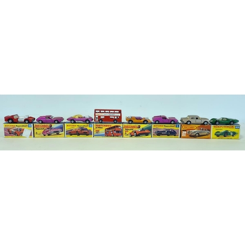 510 - Collection of Matchbox diecast models to include No.19 road draygter, 4 Gruesome Twosome, 36 Draguar... 