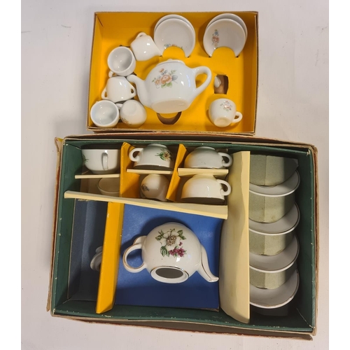 539 - Child's tea-set, boxed and another, boxed (2)