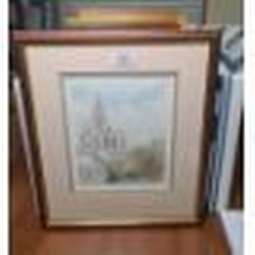 333 - After G Marsh 20th Century
 Limited edition colour prints
 Devon views including Truro Cathedral, Br... 