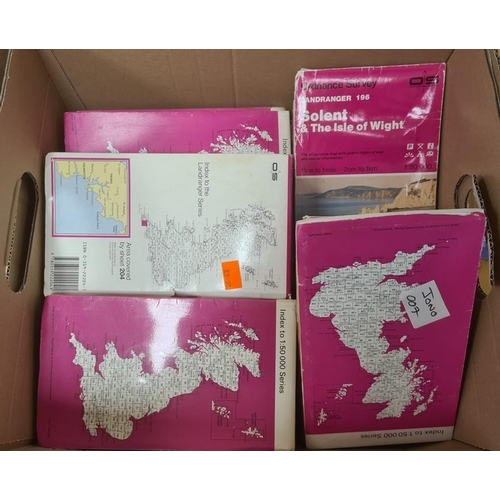 138 - Large quantity of maps and large quantity of postcards, mainly topographical