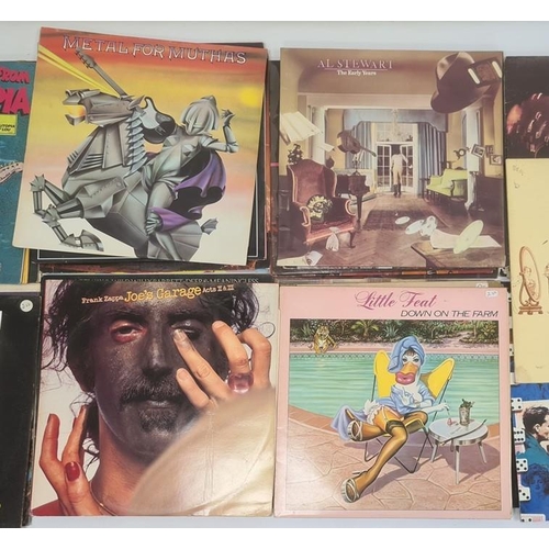 185 - 36 assorted LPs to include Frank Zappa 'Joe's Garage', REM 'Reconstruction', Magnum Marauder, etc (3... 