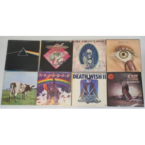 186 - 32 assorted LPs to include Pink Floyd 'Atom Heart Mother', Jethro Tull 'War Child', Pretty Things 'S... 