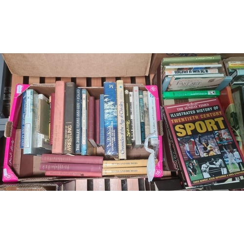 245 - Various volumes relating to Sport to include Boxing, 