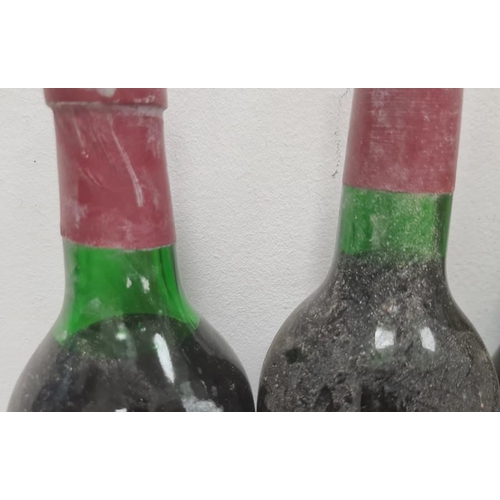 258 - Two bottles of 1971 Le Corton (labels damaged), another of Corton 1955 (low level) and four other bo... 