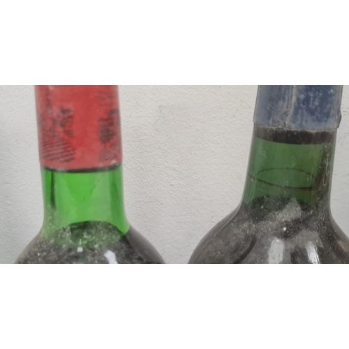 261 - Two bottles of Chateau La Cour de By, Medoc, 1976 and 1979 and four bottles of 1959 Chateau de la To... 