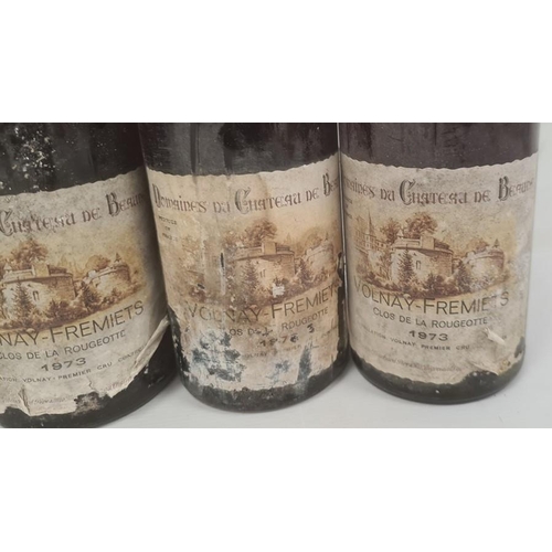 268 - Three bottles of Pichon-Longueville Baron Bordeaux (labels torn), possibly 1949, four bottles of 197... 