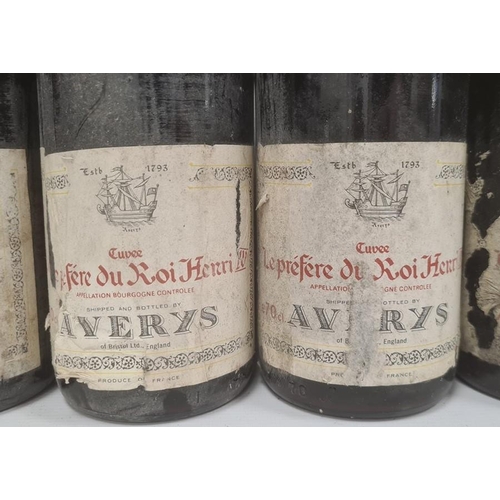 277 - Ten bottles of 1976 Avery Le Prefere du Roi Henri IV (10)  (Provenance - this lot has been stored in... 