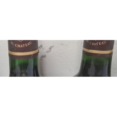 282 - Two bottles of Chateau Haut Blagnac 1995, three bottles of 1994 Chateau Grand Videau, two bottles of... 