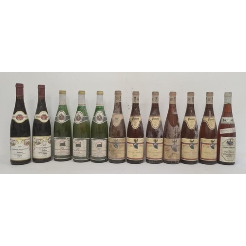 294 - Four bottles of 1976 Somlo Var-Berg Somlo, three bottles of 1976 Mosel Piesporter Michelsberg, a bot... 