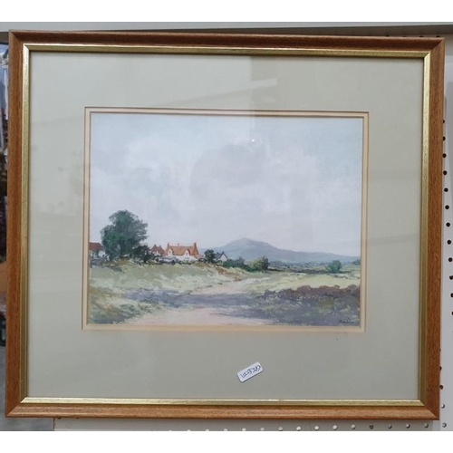 436 - E V Jackson (19th century school)
 Watercolour
 Coastal Scene, signed lower right and dated 1884
 18... 