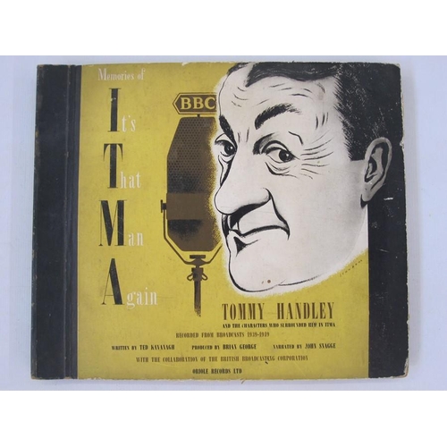 146 - 'Memories of Its That Man Again', Tommy Handley, recorded from broadcasts 1939 - 1949, folder of rec... 