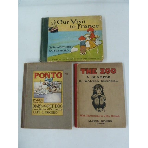 16 - Childrens books:- 
 Hassall, John (ills) and Emanuel, Walter 
 