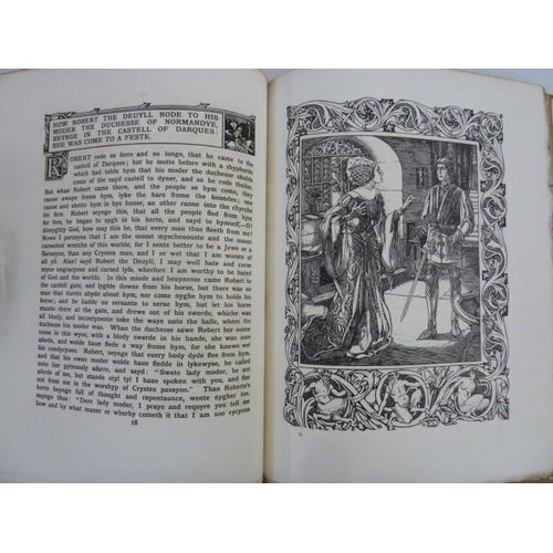 19 - Thoms, William John  'Early English Prose Romances ' 3 vols, publ. Otto Schulze (1904), vol. I 'Robe... 