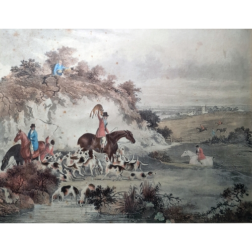 403A - Samuel Howitt (1765-1822)
 Three colour prints
 Duck Shooting, Grouse Shooting and Pheasant Hawking ... 