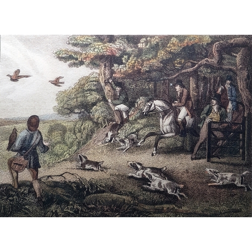 403A - Samuel Howitt (1765-1822)
 Three colour prints
 Duck Shooting, Grouse Shooting and Pheasant Hawking ... 