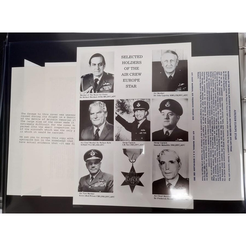 151a - 19 Large DM medal special signed covers in black binder