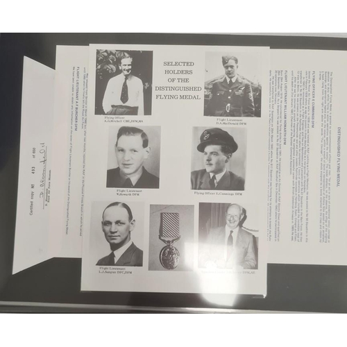 151a - 19 Large DM medal special signed covers in black binder