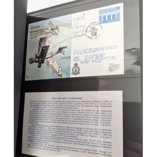 151b - Royal Air Force memorabilia to include Royal Air Force Museum binder filled with first day covers, t... 