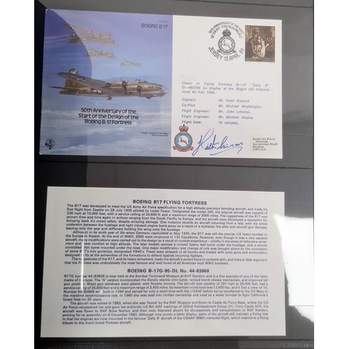 151b - Royal Air Force memorabilia to include Royal Air Force Museum binder filled with first day covers, t... 