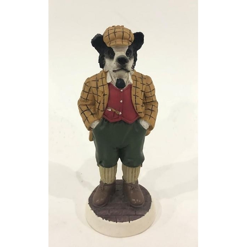 201 - Collectables lot to include Leonardo foxes group, Regency Fine Art figure 'The Dogs of Donnington St... 