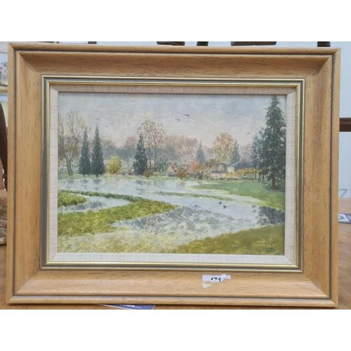 269 - John Bill RWA (late 20th century school)
 Oil on board
 