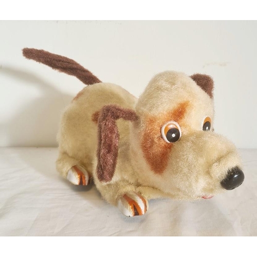 337 - A Japanese Kiyoshimaya toy dog, 24cm long