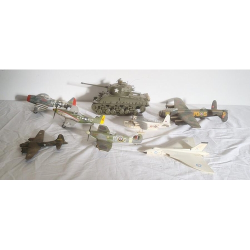 355 - Corgi 'Lancaster model', Corgi 'Short Sunderland', CDC collection Armour various models, Corgi 'AVRO... 