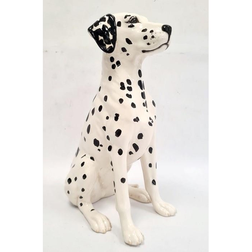 63 - Beswick pottery model dalmatian, 2271 seated, 36.5cm high