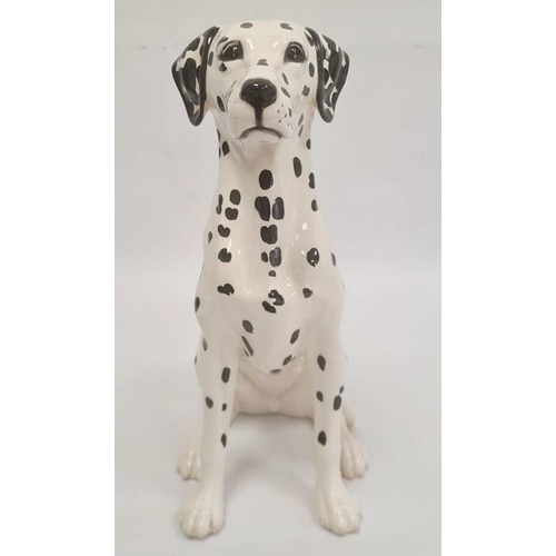 63 - Beswick pottery model dalmatian, 2271 seated, 36.5cm high