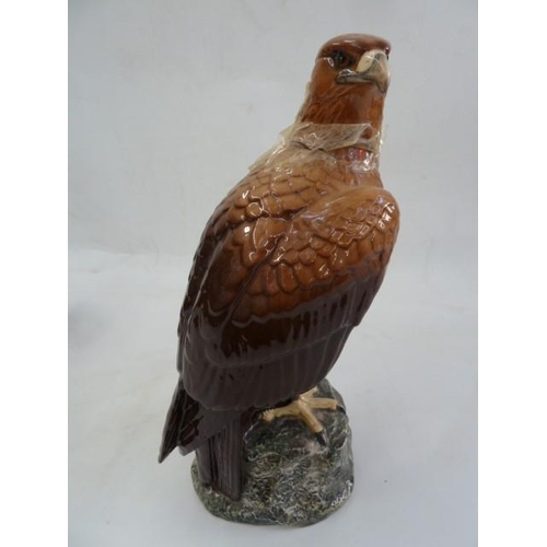 65 - Beswick bald eagle 1018 with bronzed-effect finish, another 1018, golden eagle 2062, Royal Doulton p... 