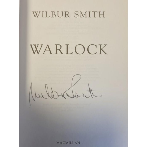 1042 - Quantity of Fiction first editions - to include Wilbur Smith ( signed ) , Jeffery Deaver, Len Deight... 