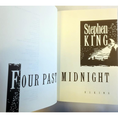 1054 - King, Stephen 'Four Past Midnight', Viking 1990, signed by the author on the half title, black board... 