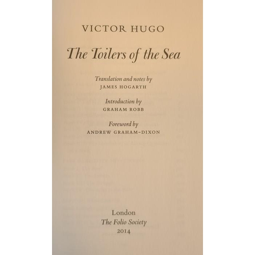 1059 - Folio Society - Hugo, Victor 'The Toilers of the Sea' , Translation and Notes by James Hogarth, Intr... 