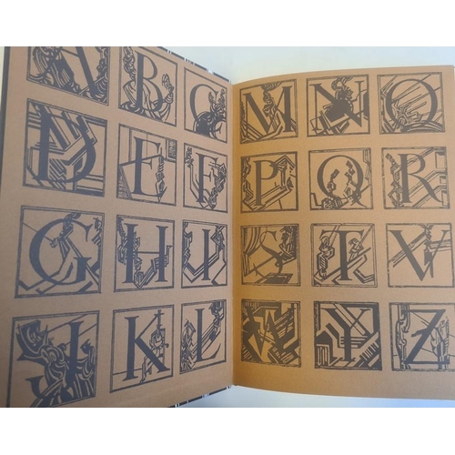 1064 - Brown, Christopher  (ills.) ' An Anamorphic Alphabet' Previous Parrot Press 1999 , limited edition, ... 