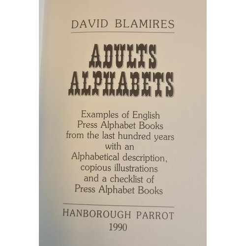 1064 - Brown, Christopher  (ills.) ' An Anamorphic Alphabet' Previous Parrot Press 1999 , limited edition, ... 