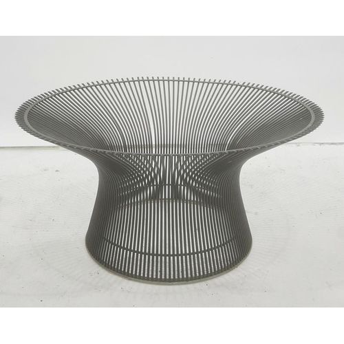 1353 - In the manner of Warren Platner for Knoll wire coffee table base (no glass top)