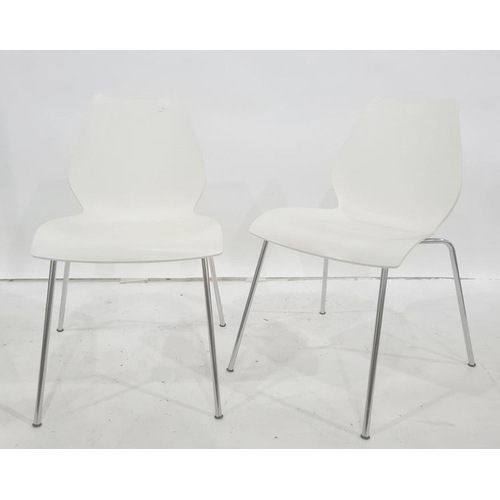 1384 - Set of four Vico Magistretti for Kartell Maui chairs (4)