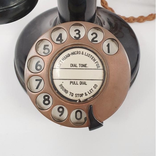 183 - Vintage daffodil telephone