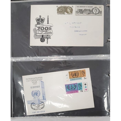 185 - Album of First Day Covers