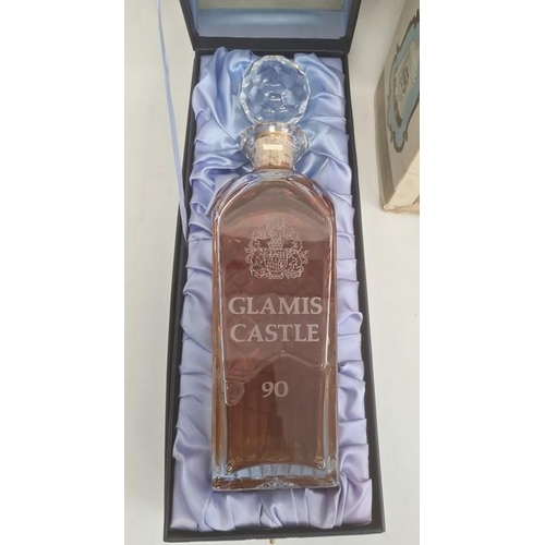 302 - Assorted whisky to include a bottle marked Glamis Castle in presentation case and four commemorative... 