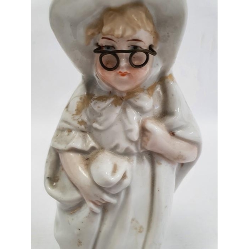 5 - Lladro porcelain kneeling figure 'Madonna', Royal Copenhagen figure of child with cymbals and pair o... 